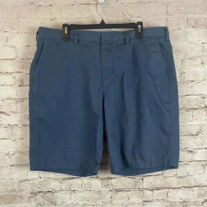 J. Crew Club Men's Size 38 Shorts Navy Blue Red Pin Dots F8717 100% Cotton